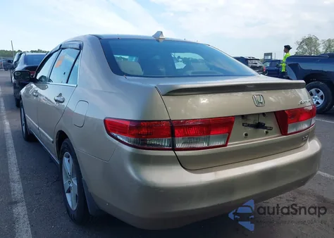 2003 Honda Accord 2.4 Lx из США, поврежденный, VIN 1HGCM56343A129570